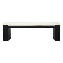 Lin Mindi Wood Ottoman Bench